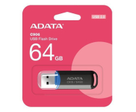 ADATA 64GB C906 czarny USB 2.0 - 1202704 - zdjęcie 2